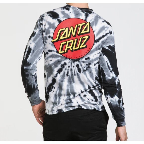 santa cruz tie dye long sleeve